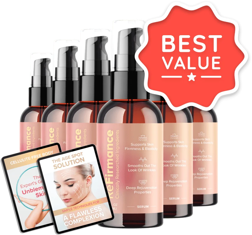 Luminara Rewind 6 bottle bundle — Best Value 180-day supply with 2 free bonus eBooks