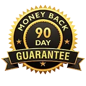 Luminara Rewind 90 Day Guarantee Luminara Rewind 90-day money-back guarantee badge